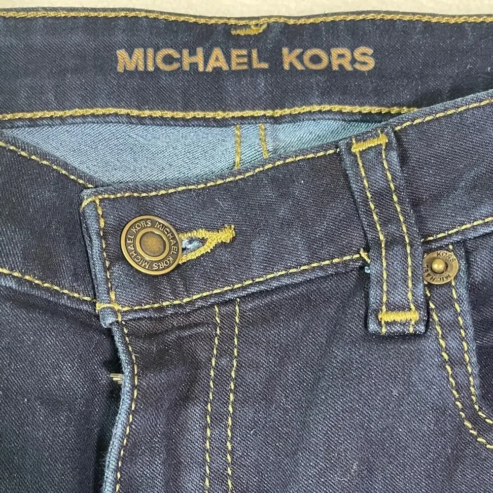 Michael Kors Women's Navy Izzy Skinny Jeans